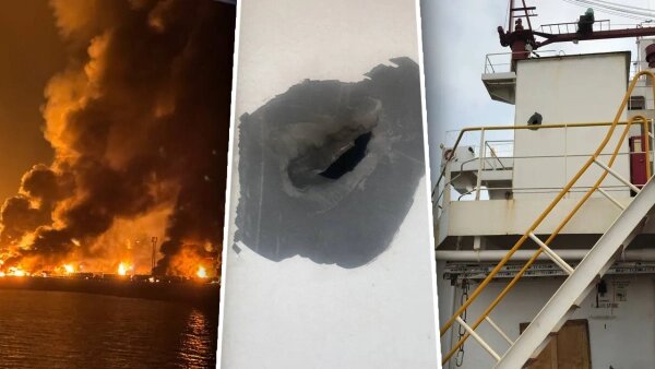 Кадры с корабля. Обложка © Telegram / SHOT