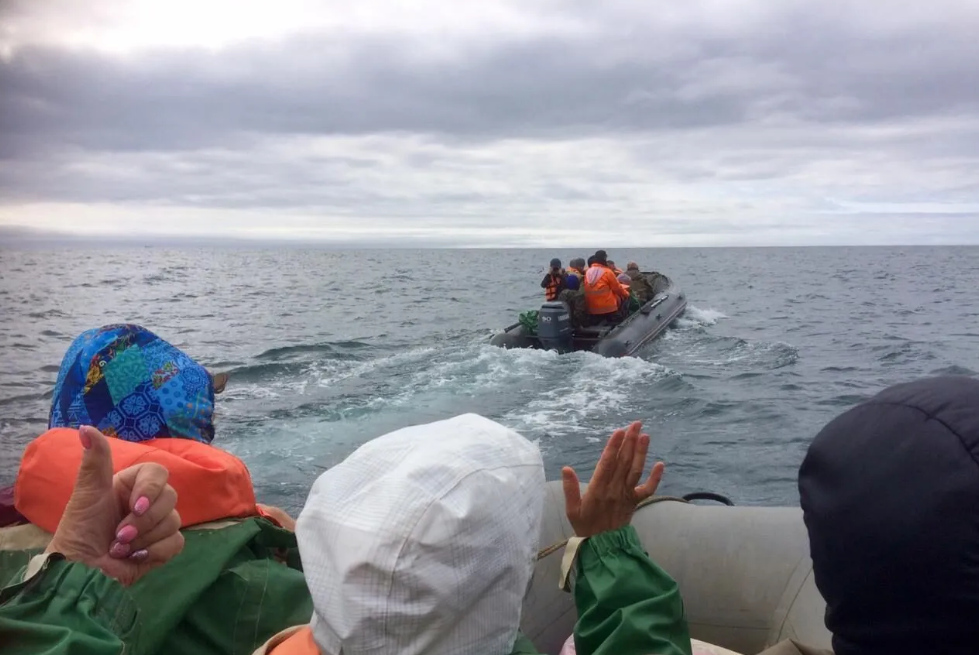 Плывем на мыс Крильон