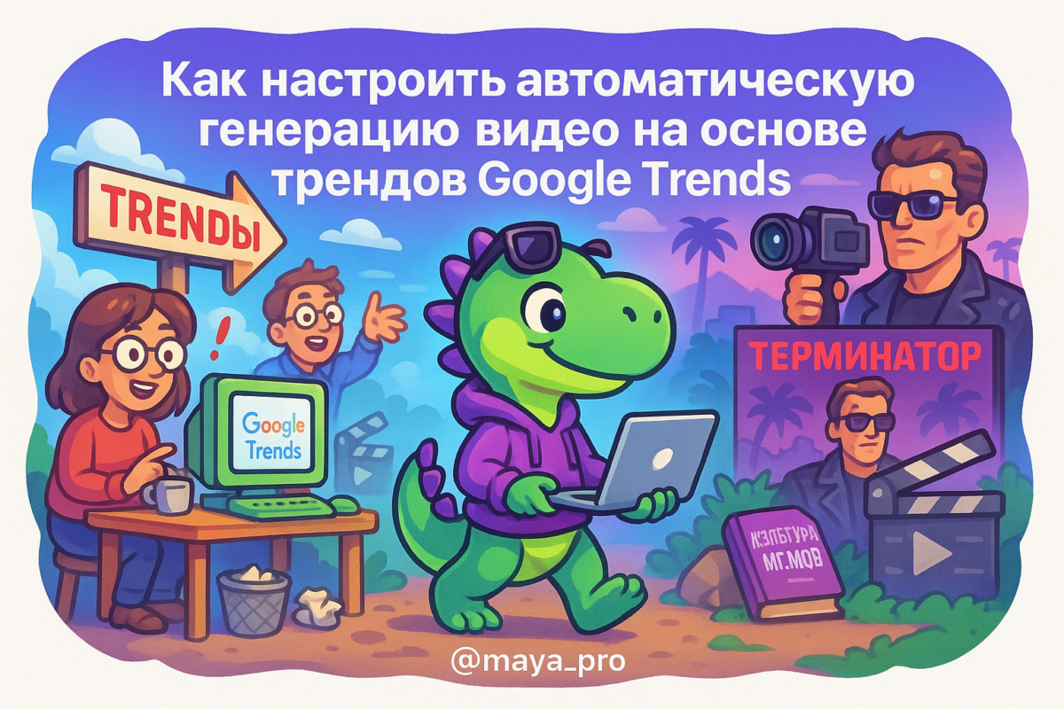    Настройка автоматической генерации видео на основе трендов Google Trends с Make.com: пошаговая инструкция для успеха Артур Хорошев