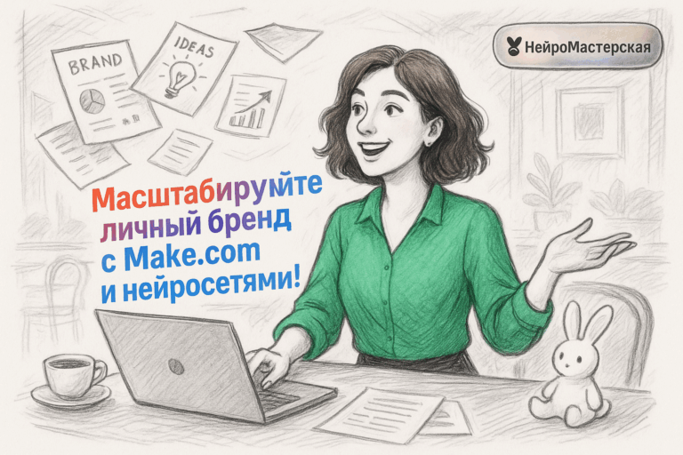    Масштабируйте личный бренд с Make.com и нейросетями! Оксана Солдатова