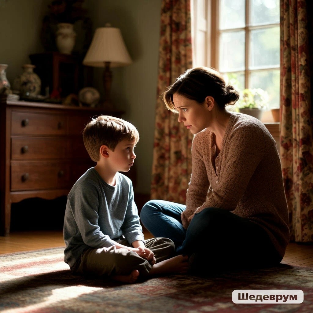 Мама и сын