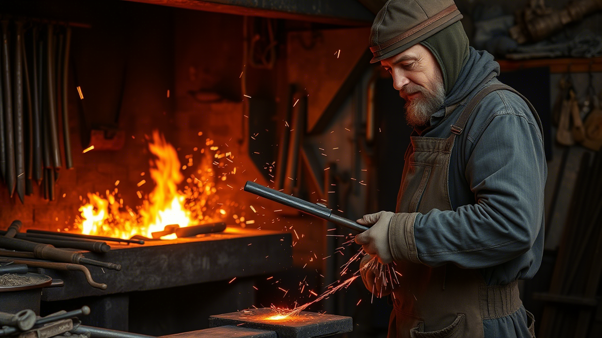 Кузнец: Мастер огня и металла