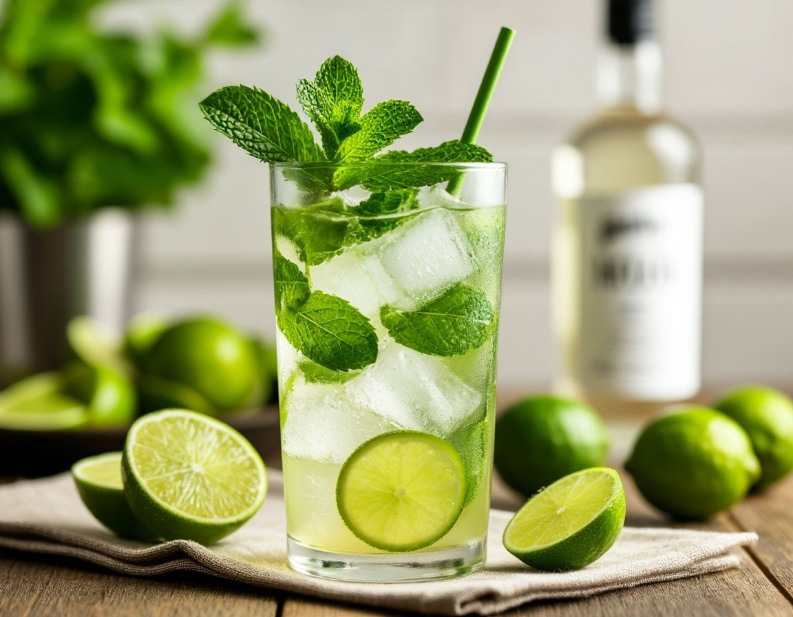 Классический Мохито алкогольный