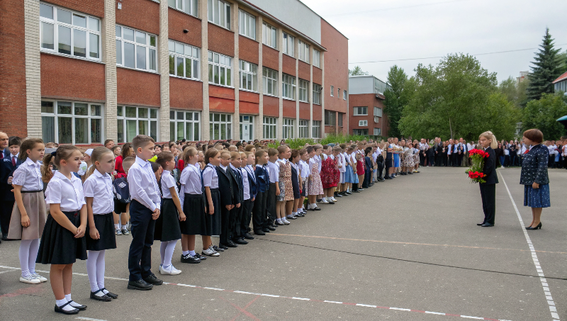 Школьная линейка