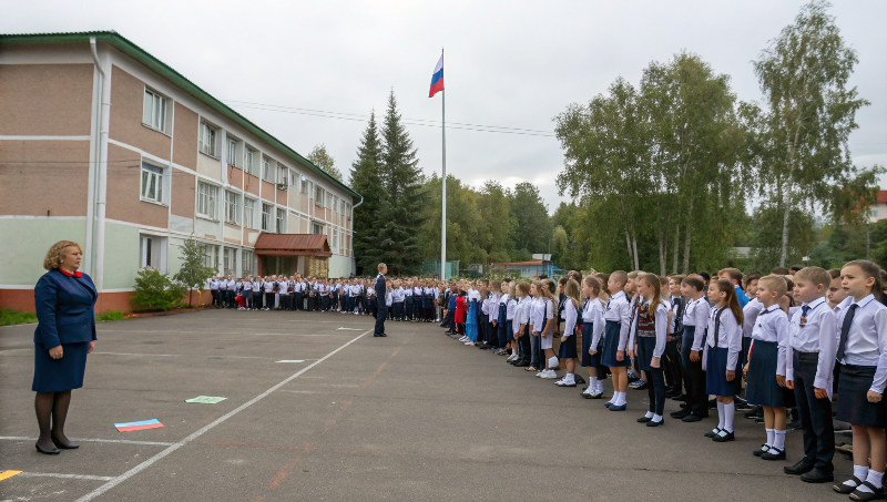 Школьная линейка