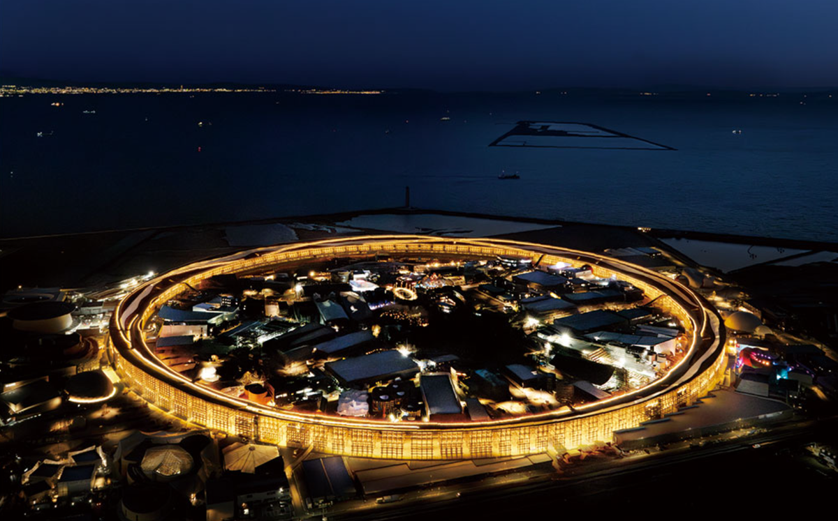    Большое кольцо Osaka Expo 2025