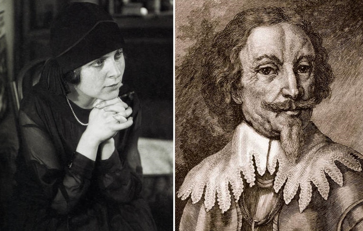 Эльза Триоле.  Источник изображения https://ru.wikipedia.org.  Готтфрид Хайнрих цу Паппенхайм. Источник изображения:  https://de.wikipedia.org