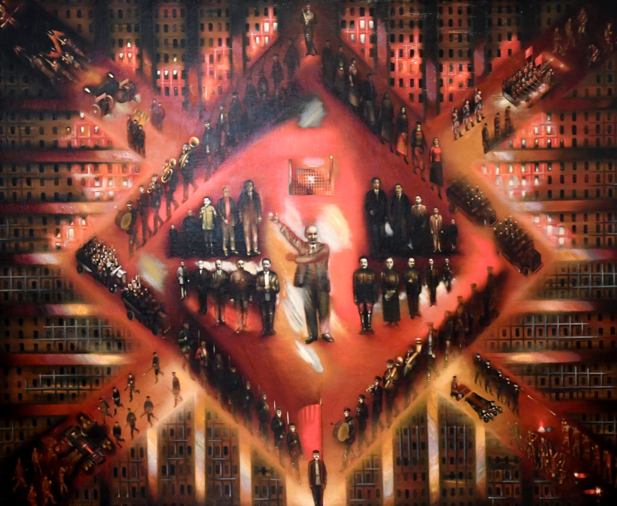 Редько К.Н. «Восстание» 1925 год. ГТГ