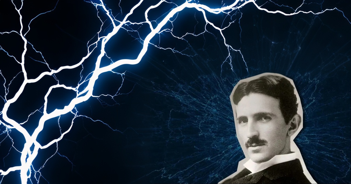 Никола Тесла и молнии 