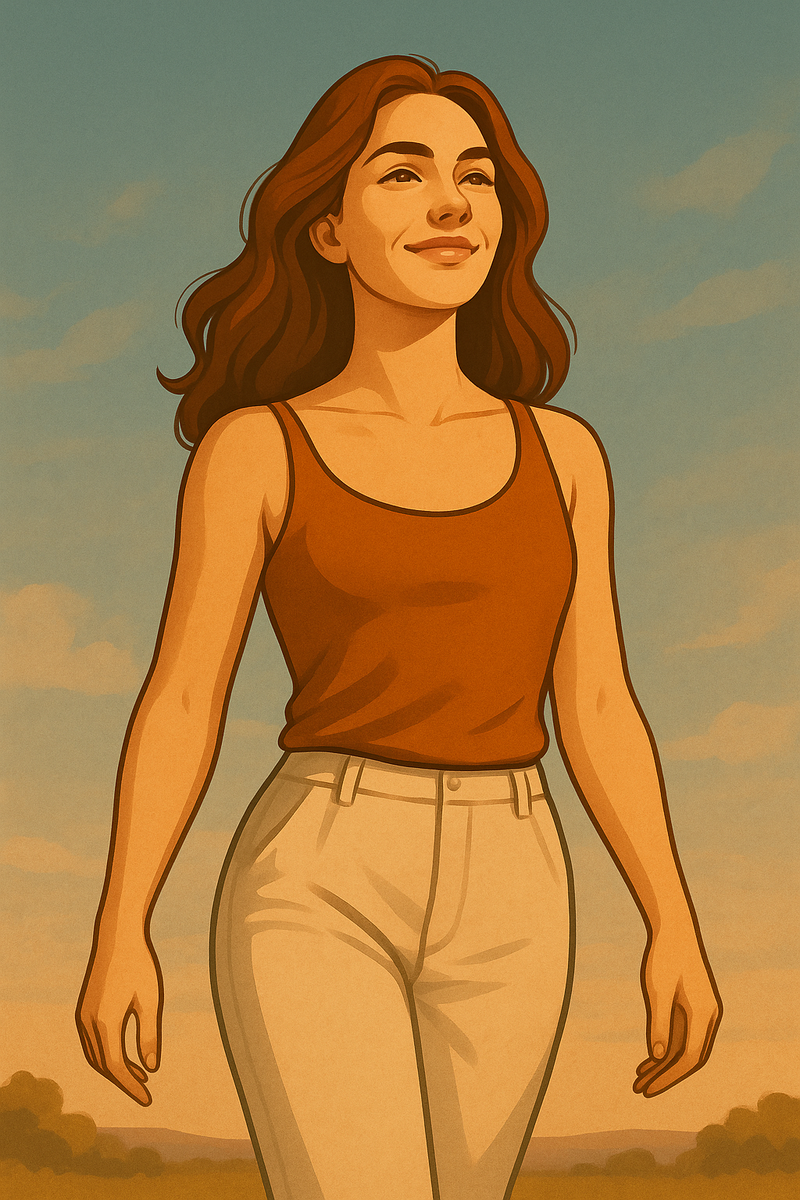 Я больше не сжимаюсь, чтобы кому-то подойти. Я расправляю плечи и выбираю себя.