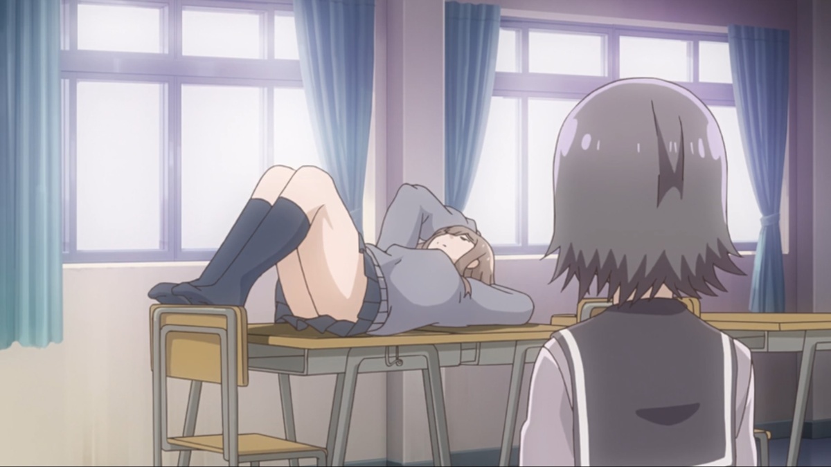 Маюми очень застенчива и для неё было необычным видеть такое!!!...