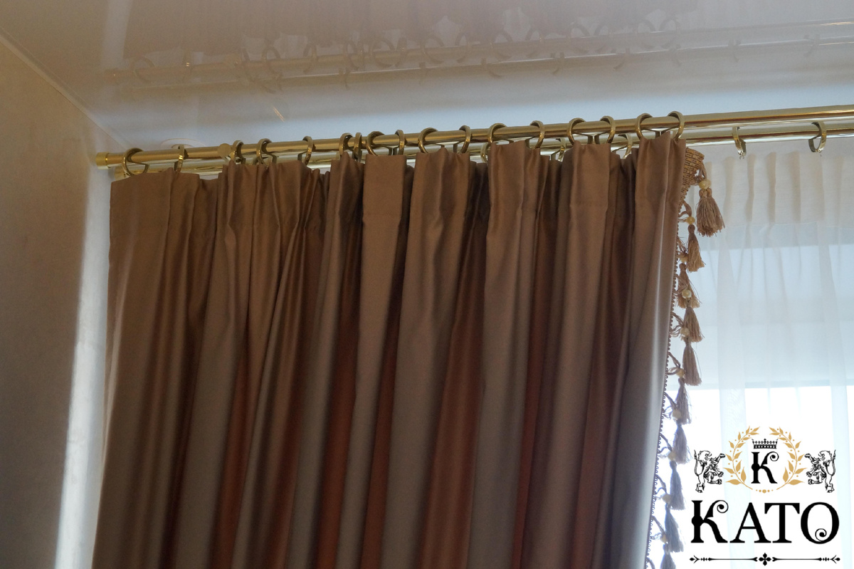 шторная лента на кольцах