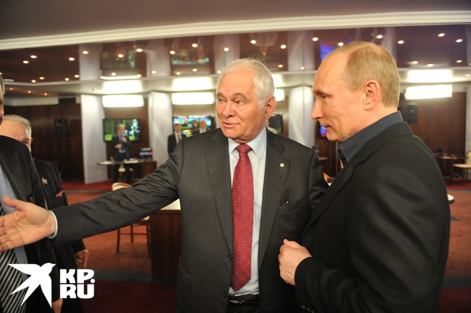    Леонид Рошаль и Владимир Путин Владимир ВЕЛЕНГУРИН