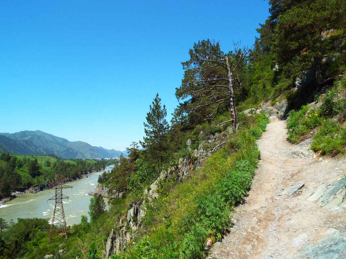 Протяженность тропы меньше километра