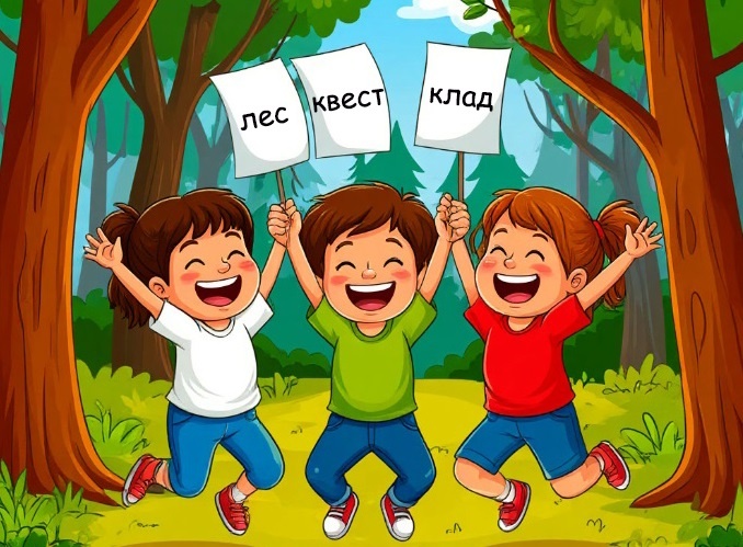 Квест для детей на улице, на природе «Приключение в лесу»