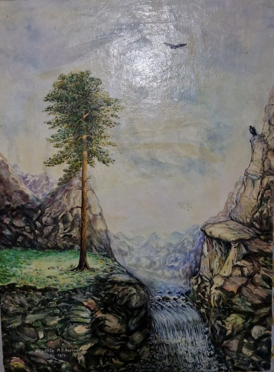 Картина, написанная в год рождения моей мамы, и ей подарена.