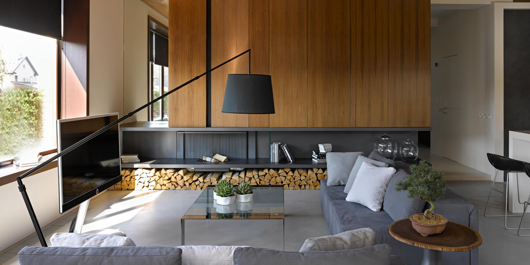 Варианты обустройства кухни-гостиной в частном доме