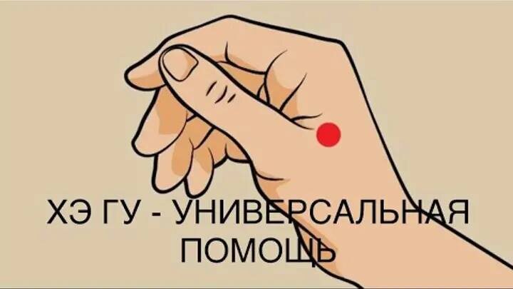 ХЭ-ГУ - ТОЧКА СИЛЫ НА ЛАДОНИ