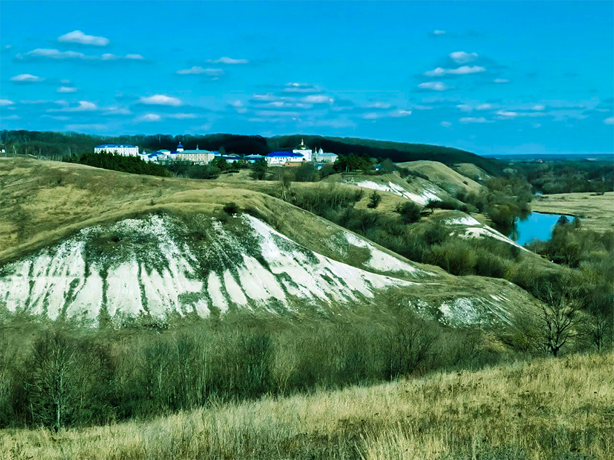 На фото Горналь, Курская область. Из местных соцсетей.