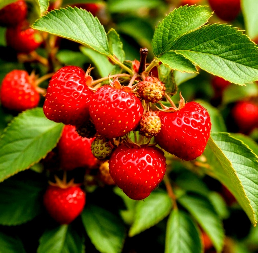 Ягоды. Создано в Щедеврум.