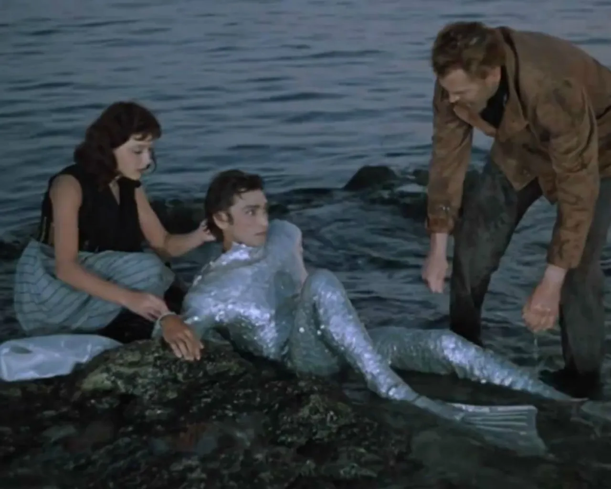 Кадр из х/фильма "Человек-амфибия"