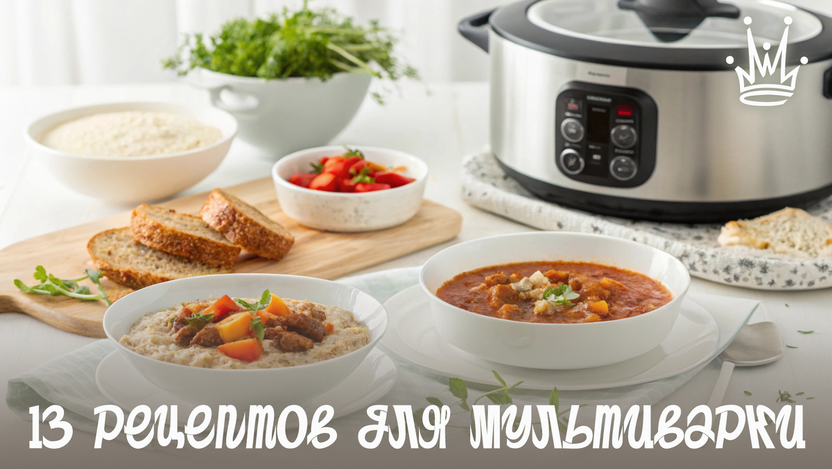 Топ-13 рецептов для мультиварки