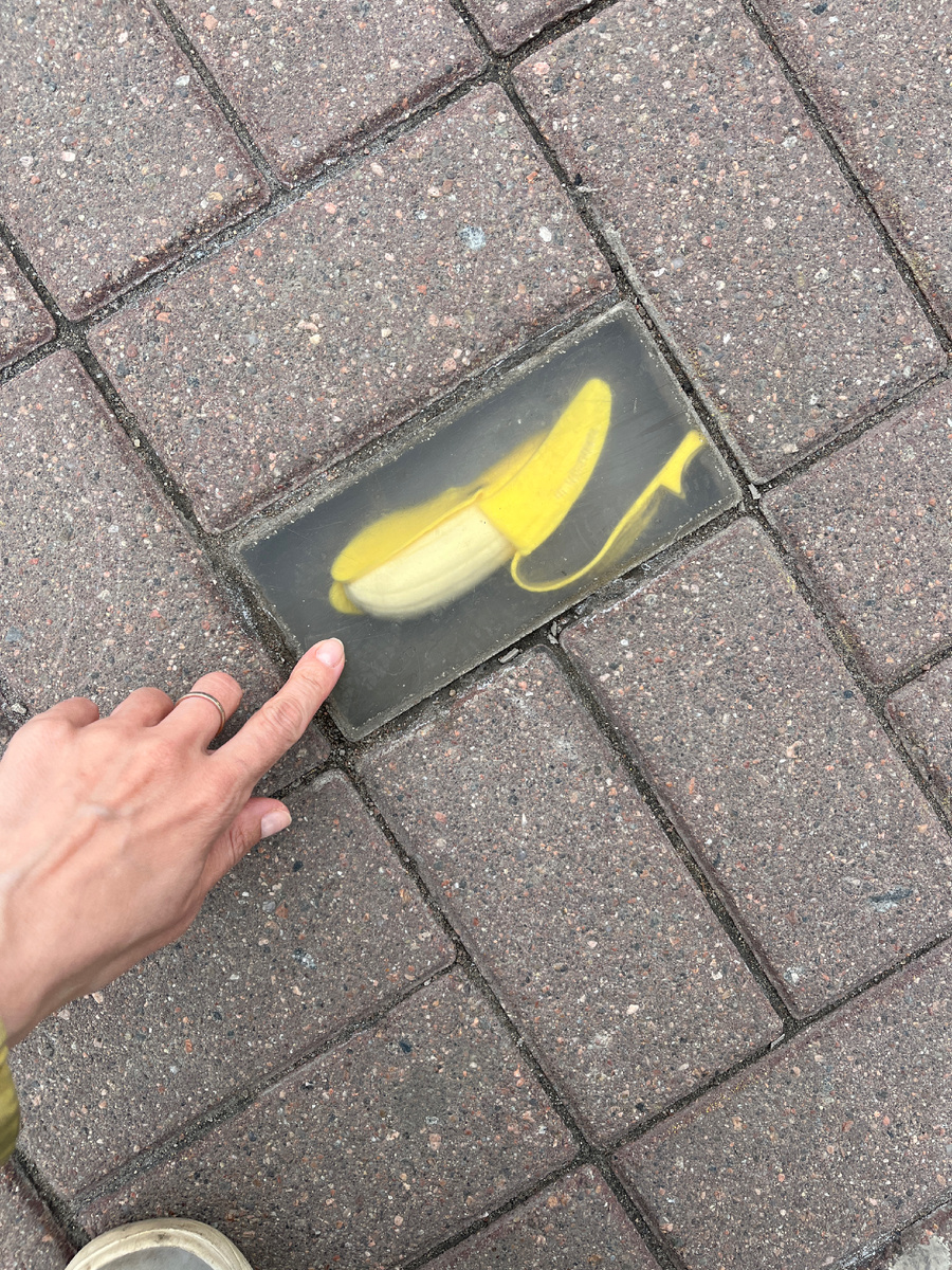 Секретики в плитке Петербурга — все фото принадлежат автору статьи