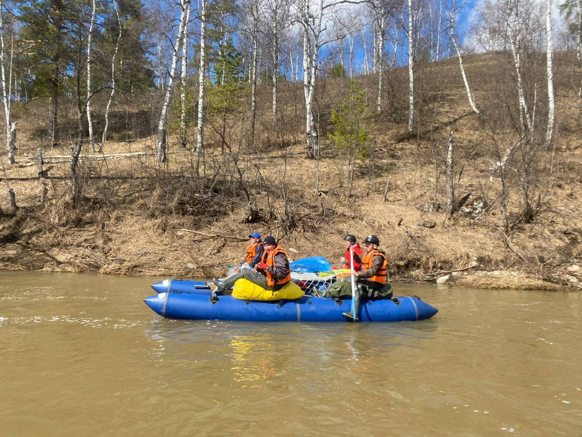 Нугуш. Весенний сплав.