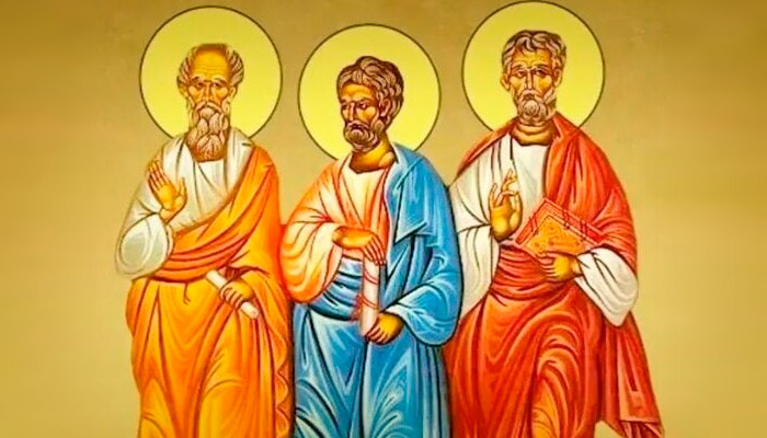 Апостол Пуд (в центре). Фото: ВК Ορθοδοξία | Православие