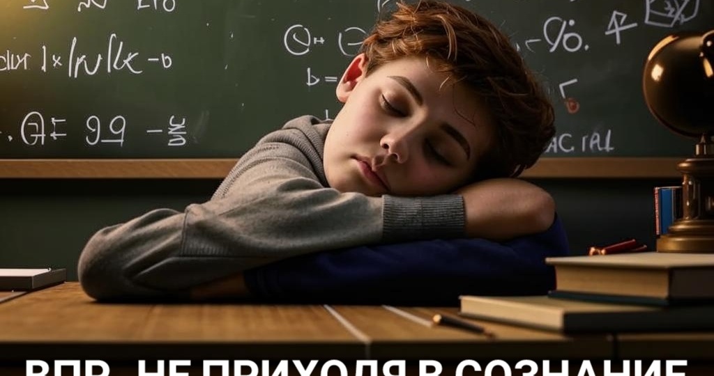 Идут на ВПР, не приходя в сознание. Никто. Вдыхаем-выдыхаем
