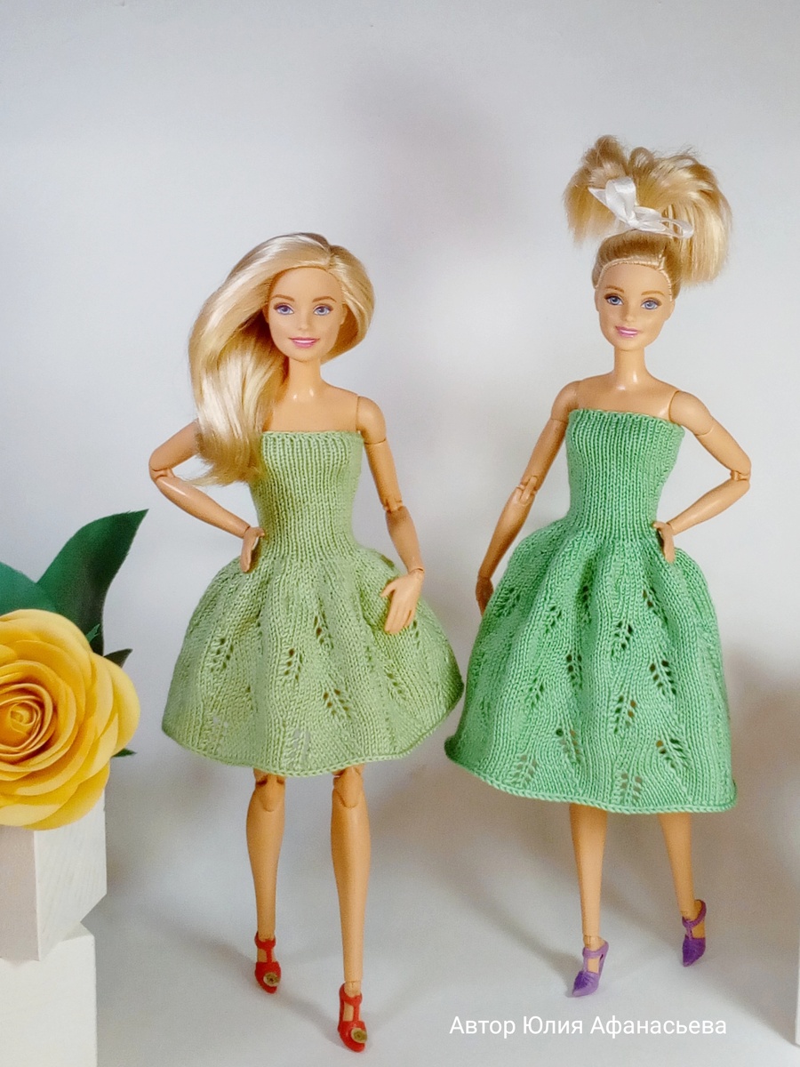 Платье "Весна" для куклы Барби