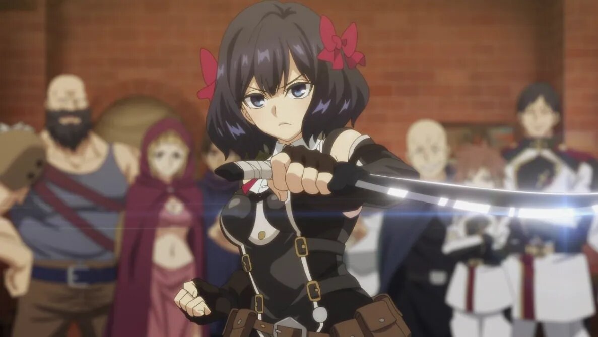 Кадр из аниме «Плачущий призрак на пенсии»   📷