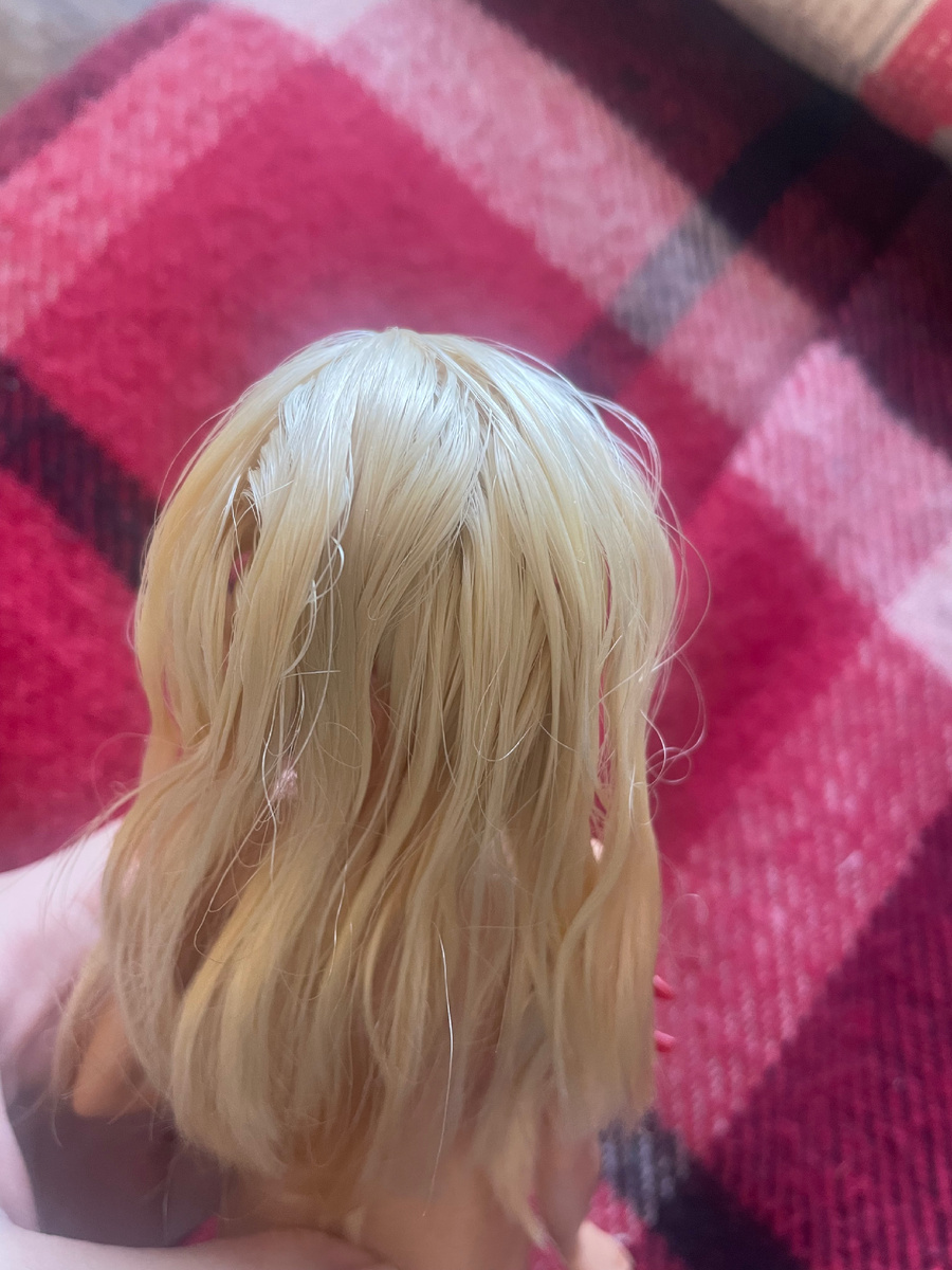 После нескольких помывок 