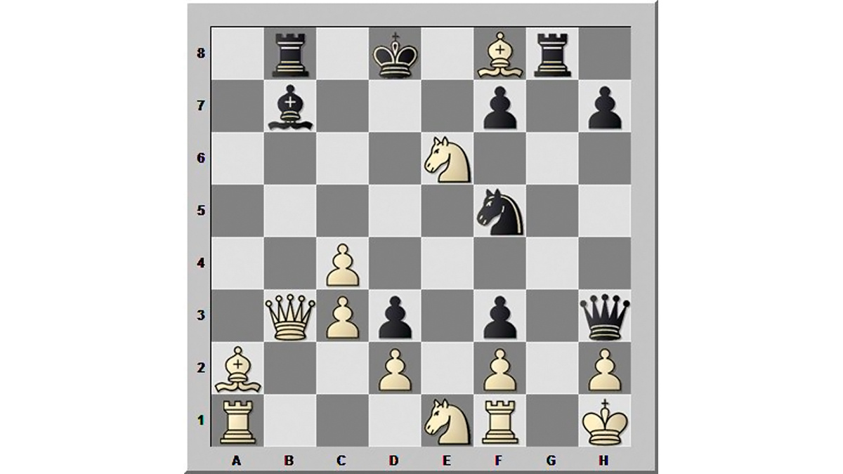 Чёрные начинают и выигрывают