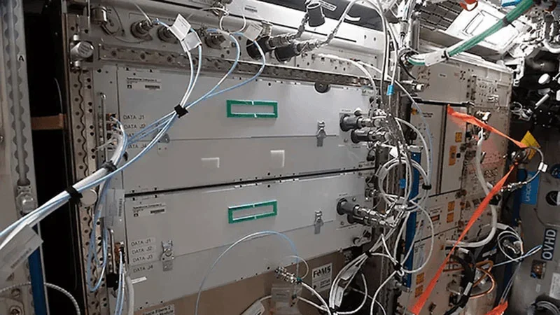 HPE Spaceborne Computer-2 на борту МКС. Источник изображения: NASA