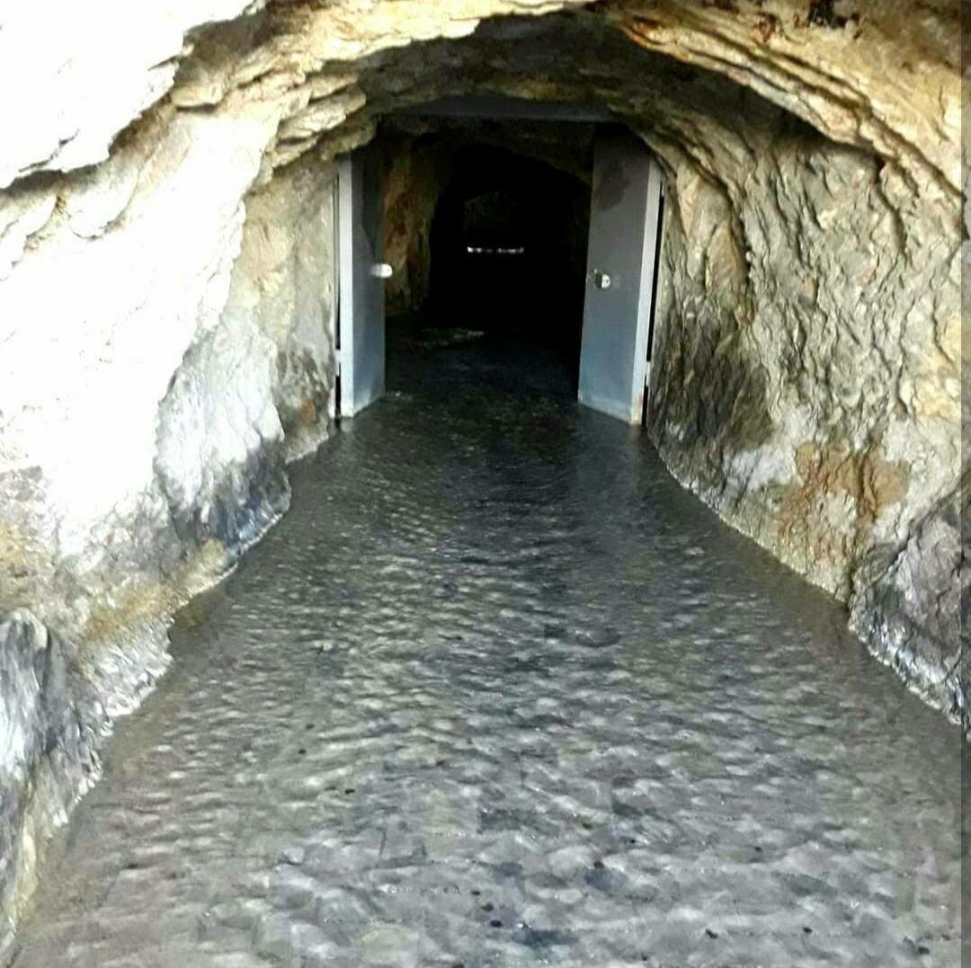 Затопленный вход к озеру 2017г