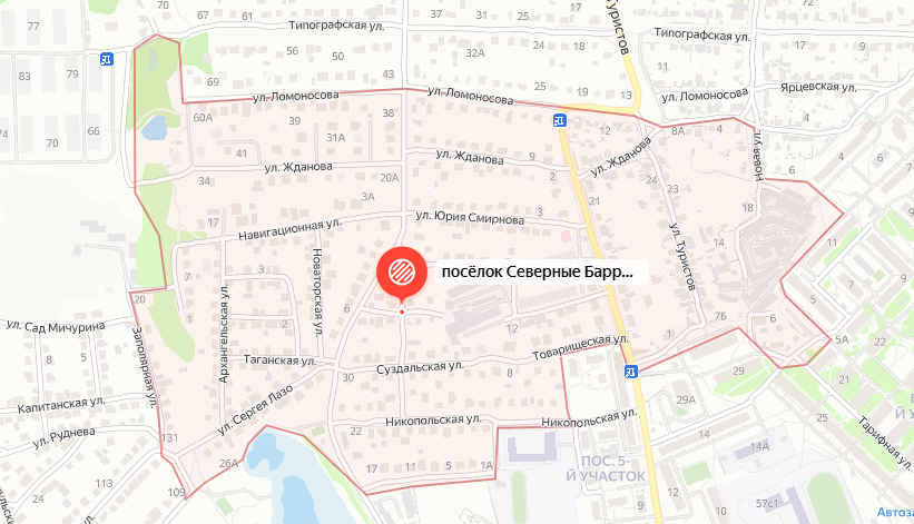 Взято с сервиса Яндекс.Карты