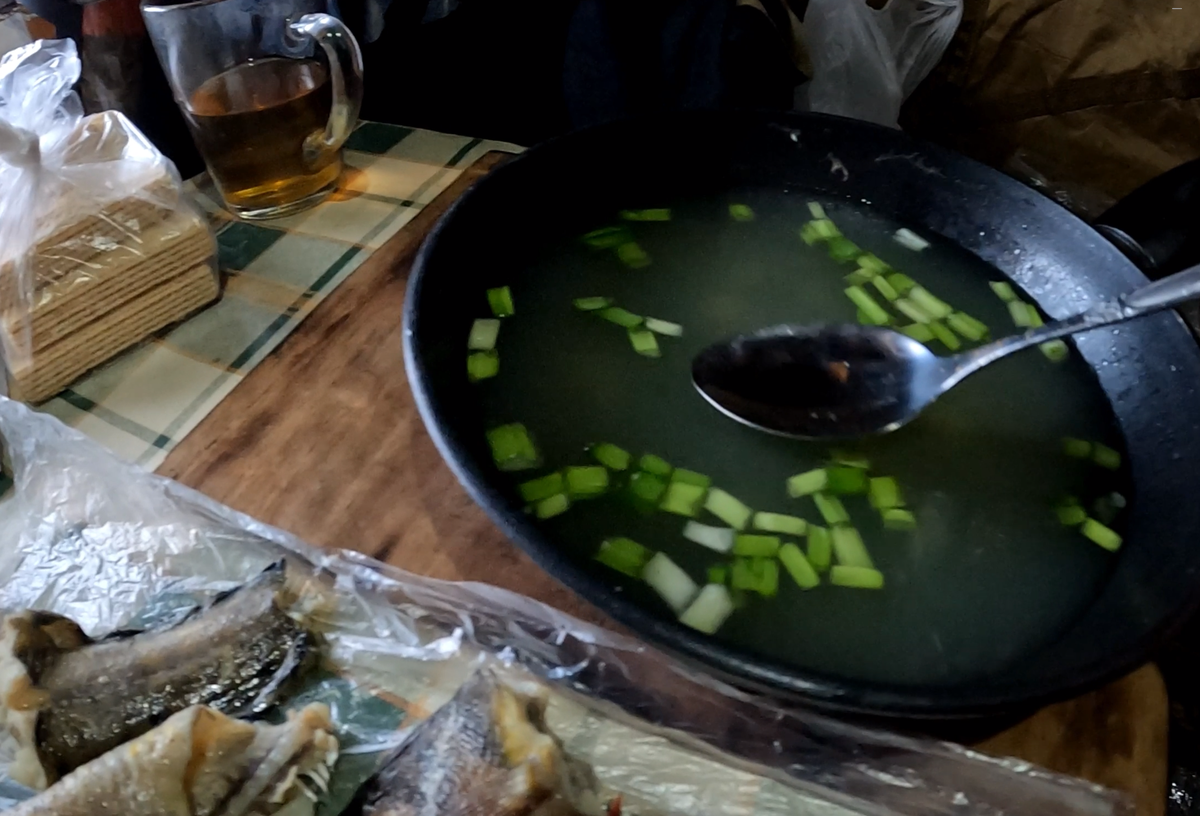 УХА .НАЛИМ И ОКУНЬ.