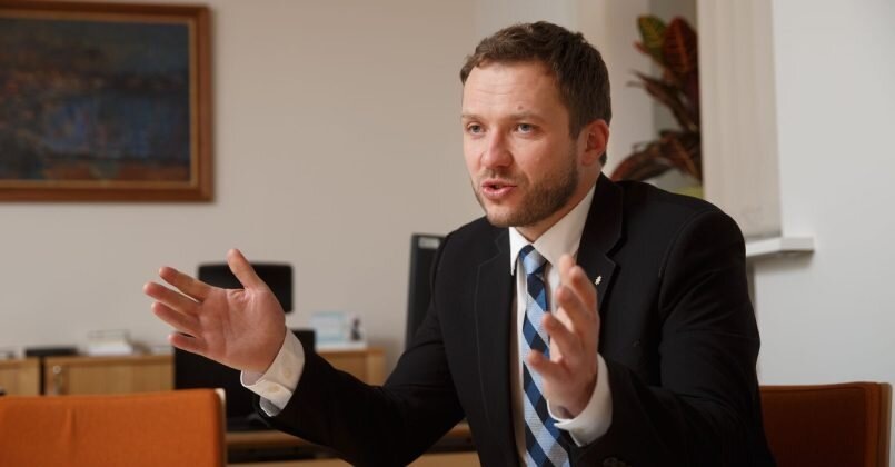 Инминистр Эстонии Маргус Цахкна