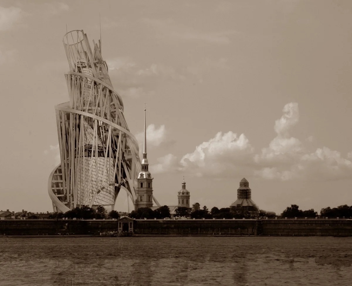 Владимир Татлин - башня Татлина, пример / Ascon