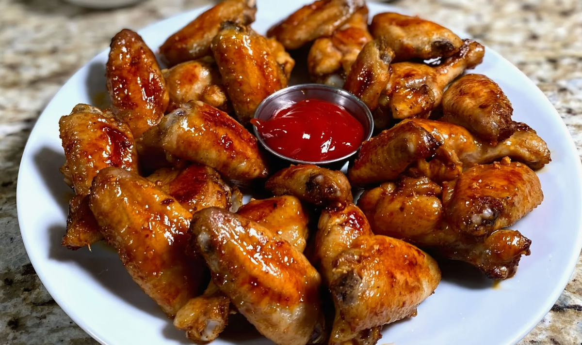 Куриные крылышки в медово-соевом соусе. Источник фото therecepts.com