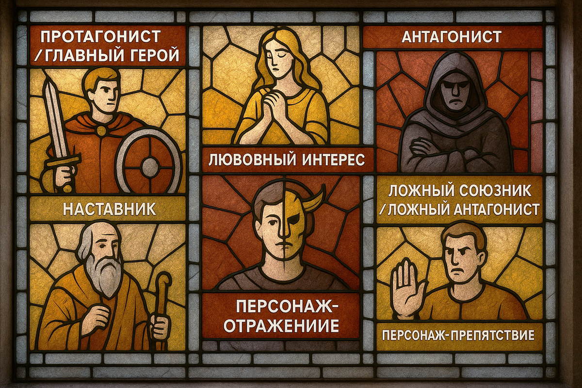 Роли персонажей