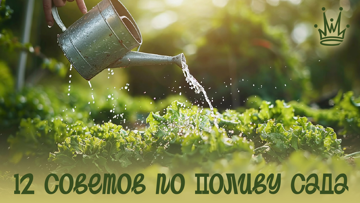 12 советов по поливу сада