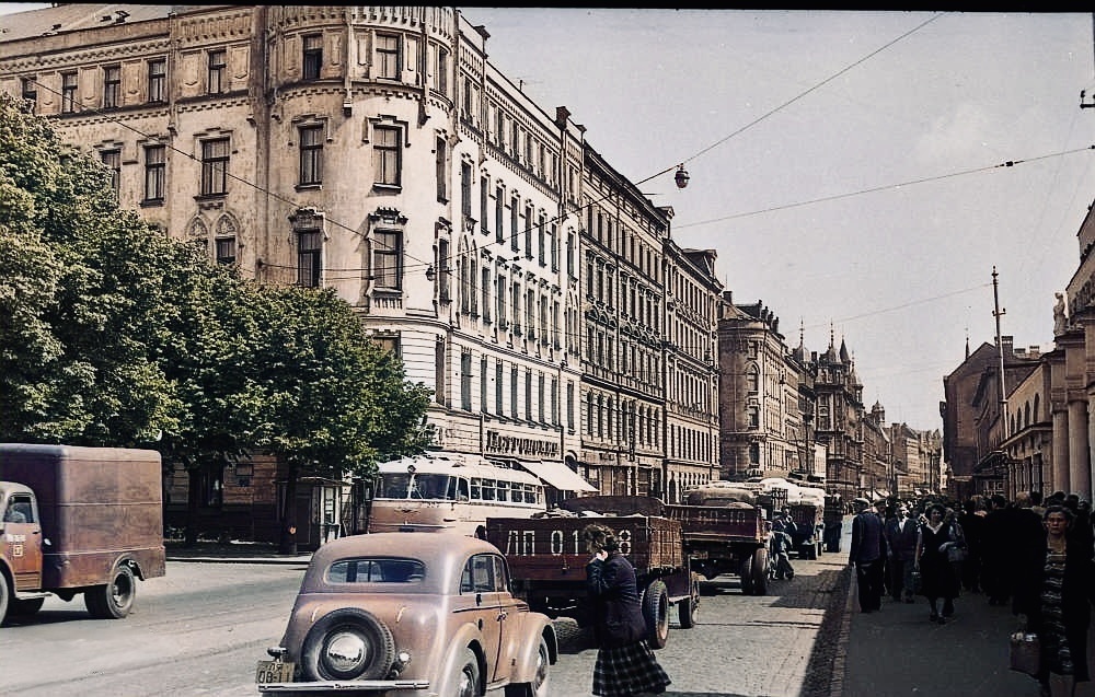 Латвия в 1950-х годах. Фото: Past Vu 