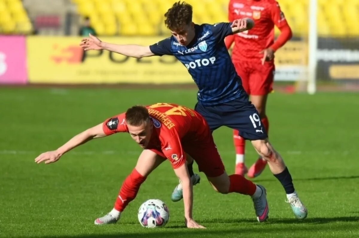    Матч «Арсенала» с «Ротором» в Туле закончился со счётом 1:1