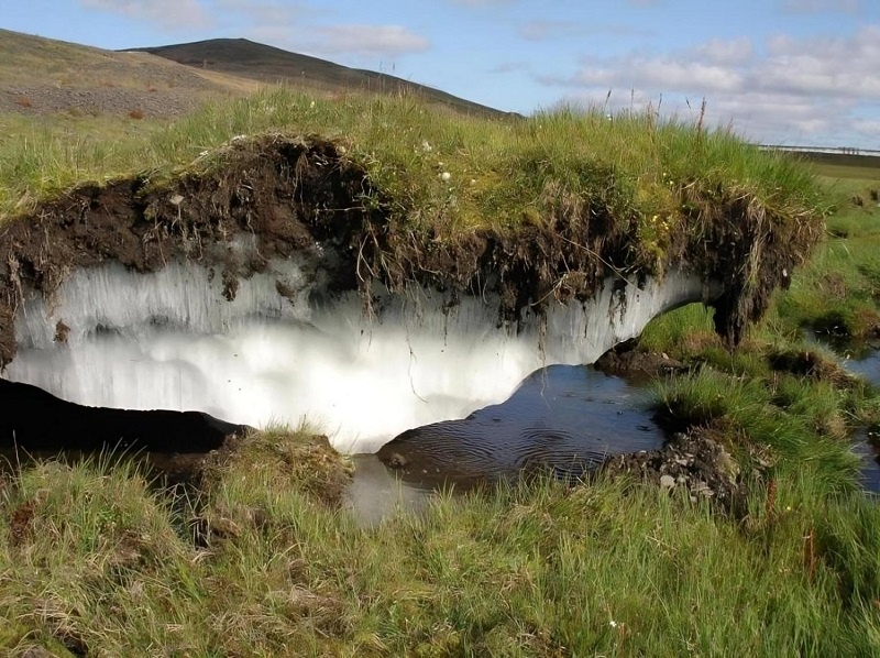 Фото вечной мерзлоты в России.