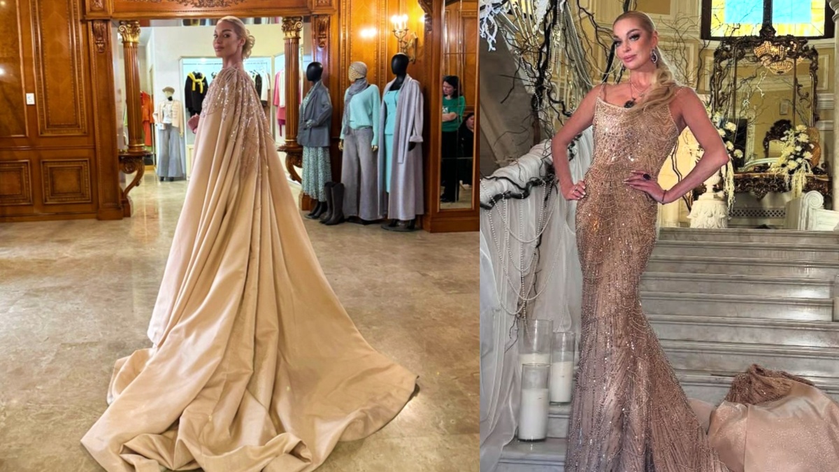 Дизайнерский наряд Анастасии Волочковой