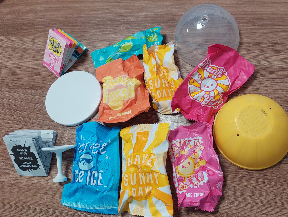 Содержимое шара