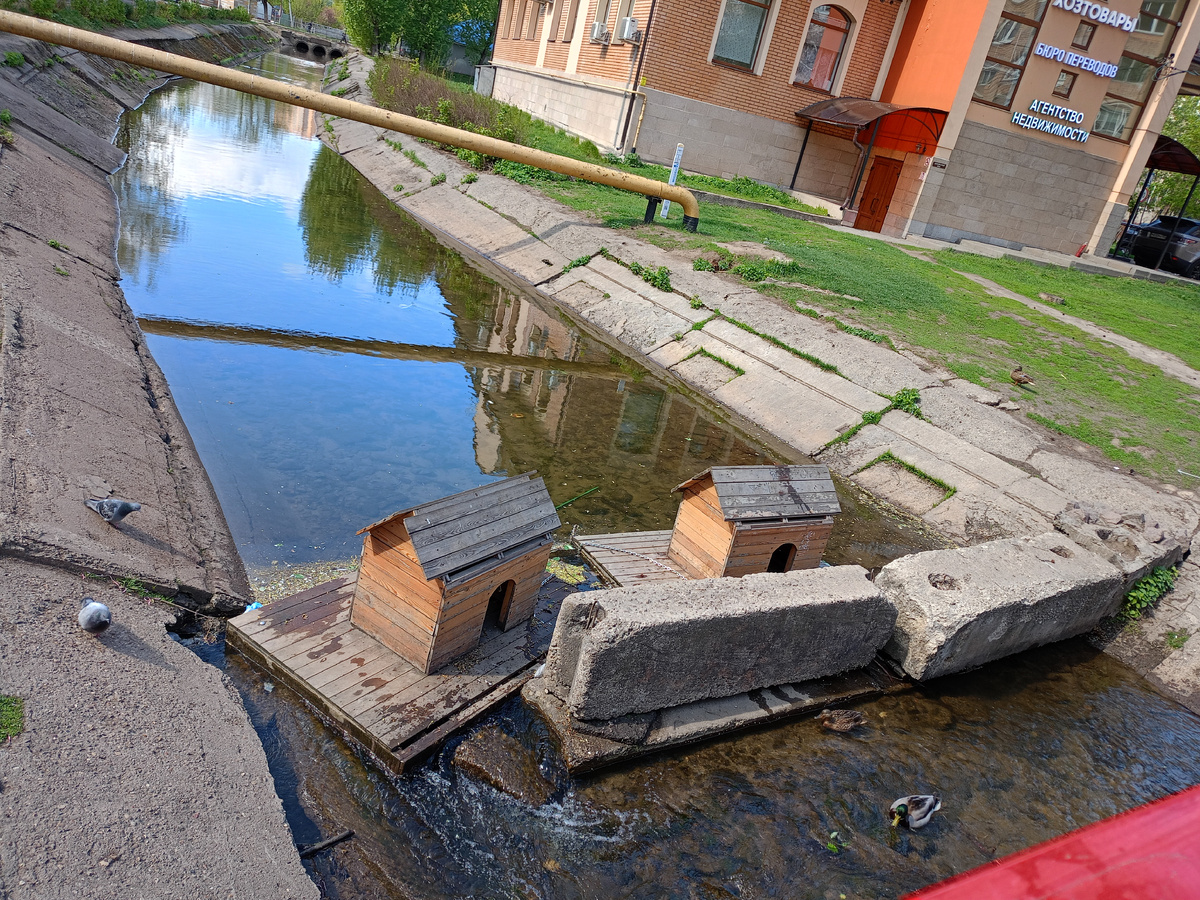 Домики для уточек. 