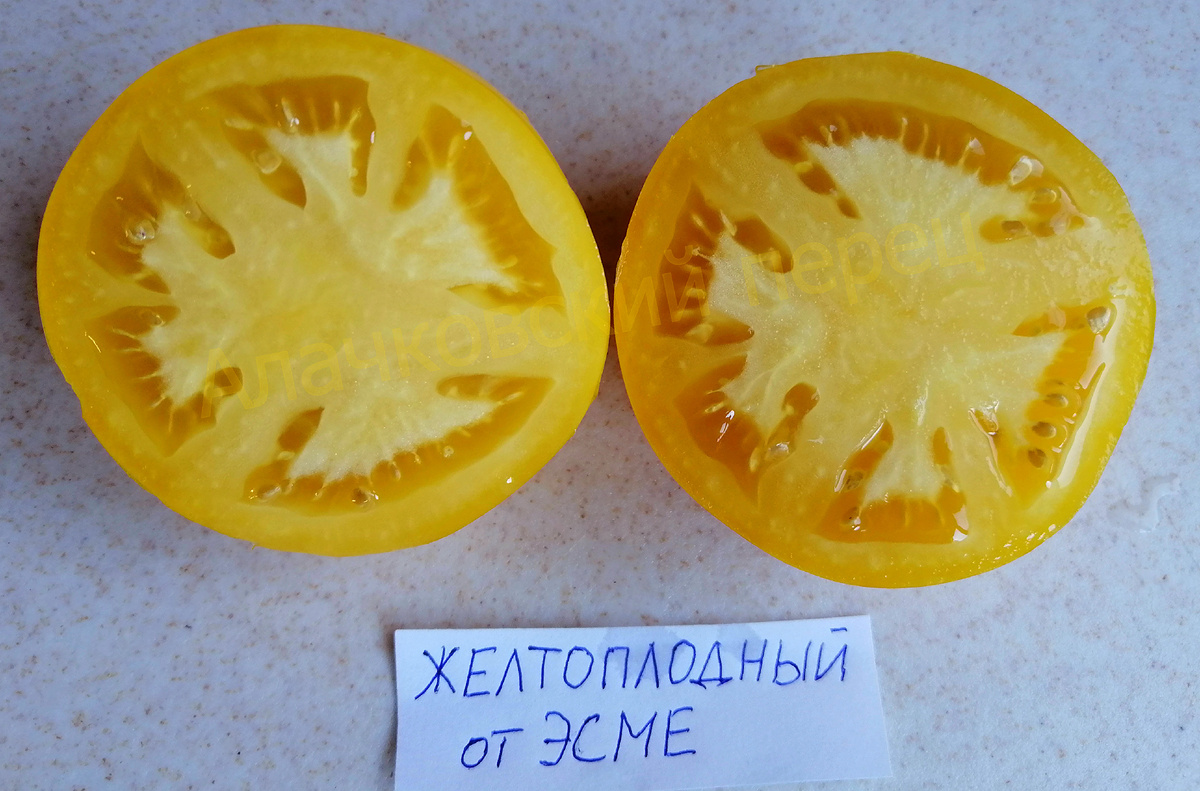 Желтоплодный от Эсме